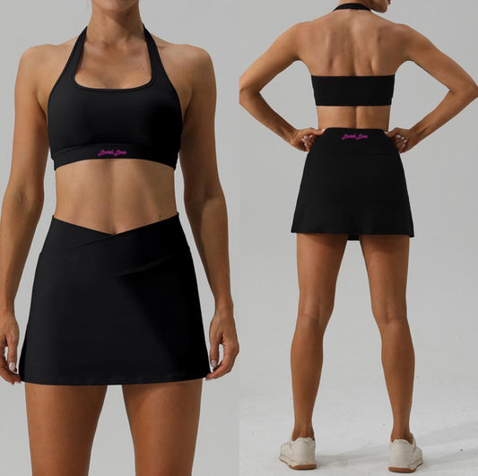 Athletic 2-Piece Skirt Set